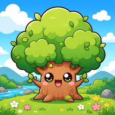 a tree in nature