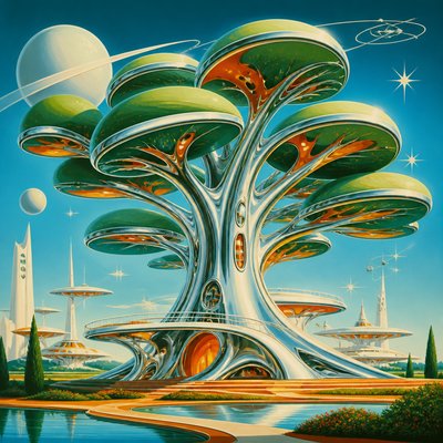 a tree in nature