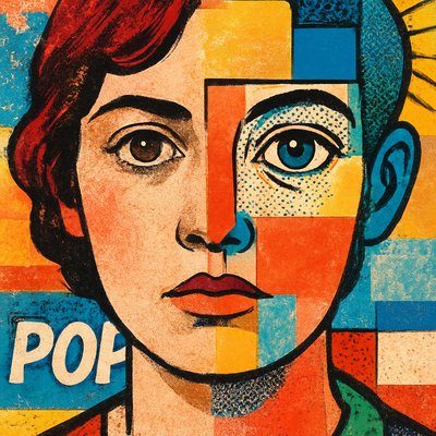 portrait of a person with expressive eyes