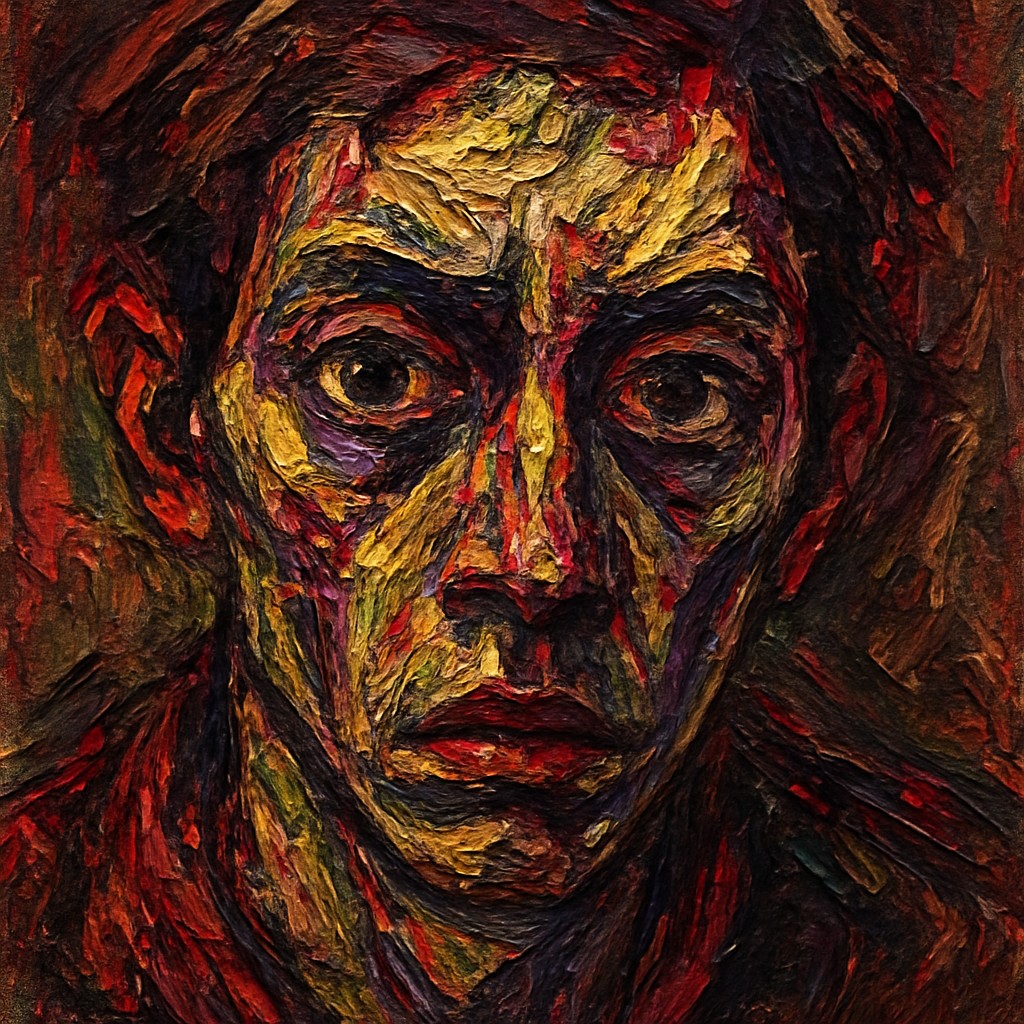portrait of a person with expressive eyes