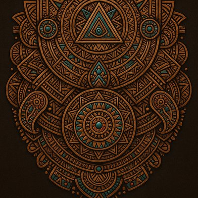 Ethnic Tribal Jewelry Design Style Transfer Example