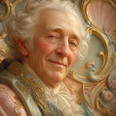 close-up portrait of an elderly person with expressive weathered features