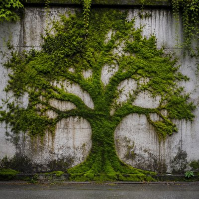a tree in nature