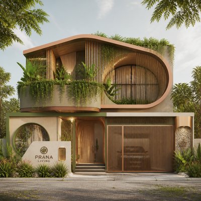 house with front view