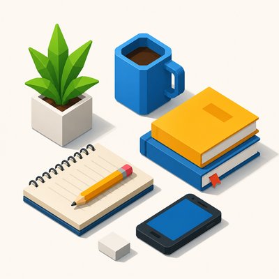 still life with everyday objects