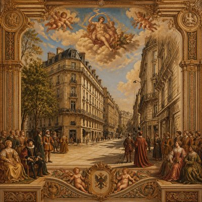 Mantua Art Style Style Transfer Example