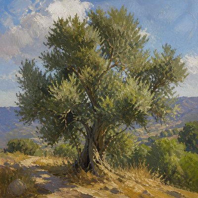 a tree in nature