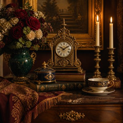 still life with everyday objects — Traditional Interior Design