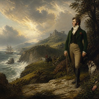 wide landscape with natural scenery