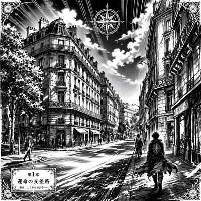 Fantasy Adventure Manga Art Style Style Transfer Example