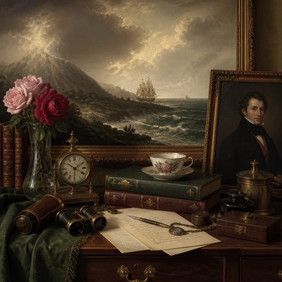 still life with everyday objects