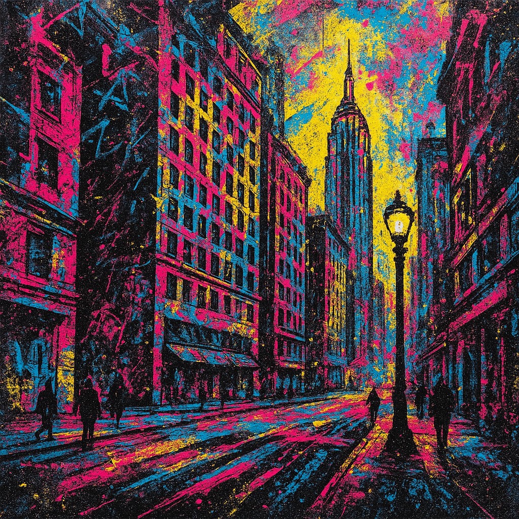 Graffiti Modern Art Style Style Transfer Example