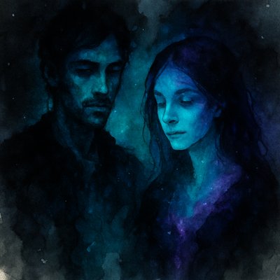 portrait of two people together