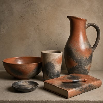 still life with everyday objects