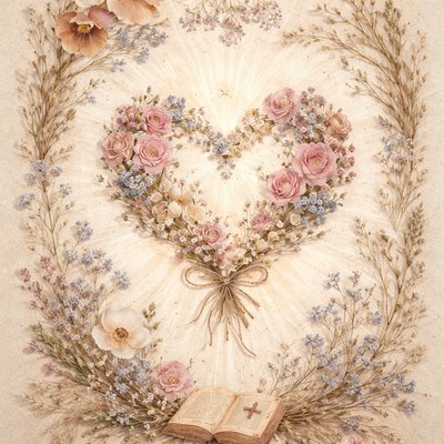 Without using words express “That their hearts might be comforted, being knit together in love, and unto all riches of the full assurance of understanding, to the acknowledgement of the mystery of God, and of the Father, and of Christ;” (Colossians 2:2, KJV)
