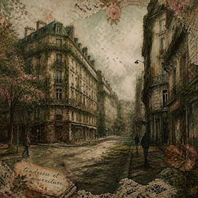 Cottagegore Aesthetic Style Transfer Example