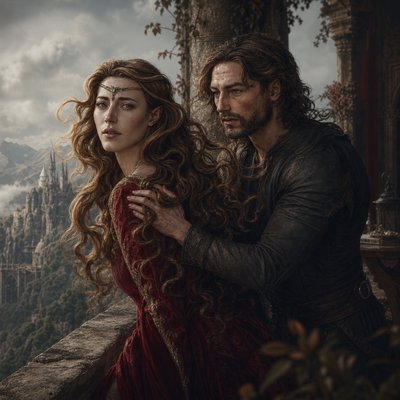 a man and a woman standing next to each other