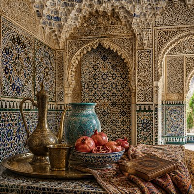 still life with everyday objects — Granada Art Style