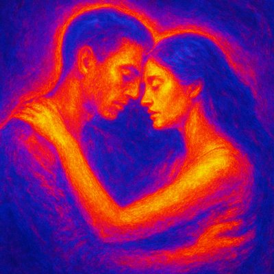 portrait of two people together