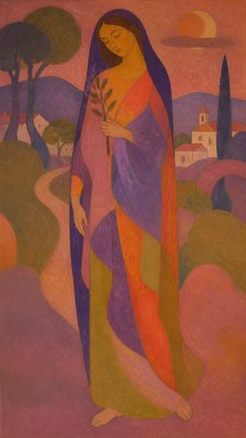 full-length portrait of an elegant figure