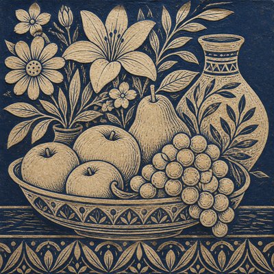 Sgraffito Art Style 3