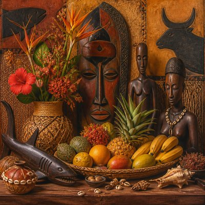 Guinea-Bissau Art Style 3