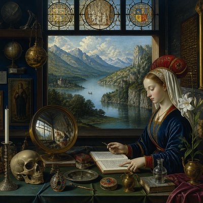 Flemish Primitives Art Style 2