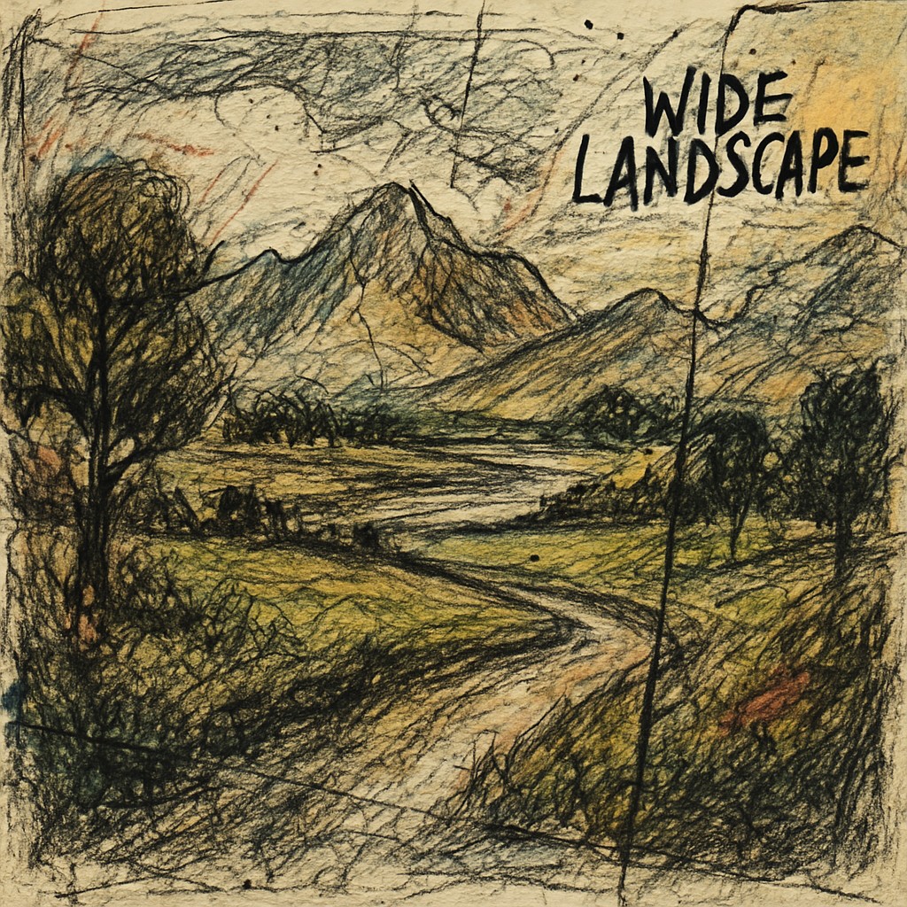 wide landscape with natural scenery