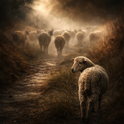 “All we like sheep have gone astray; we have turned every one to his own way; and the LORD hath laid on him the iniquity of us all.” (Isaiah 53:6, KJV)

