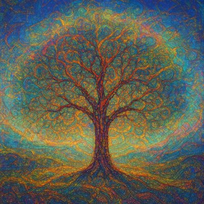 a tree in nature