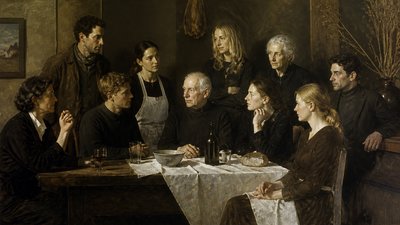 Andrew Wyeth and his models
