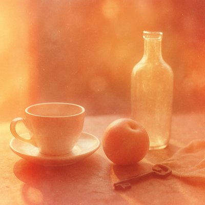 still life with everyday objects