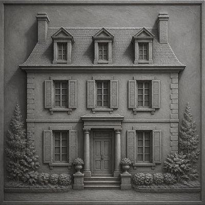 house with front view