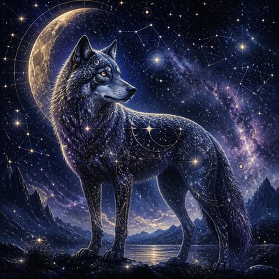 animal standing in natural pose — Celestial Aesthetic