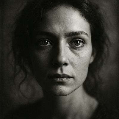 portrait of a person with expressive eyes