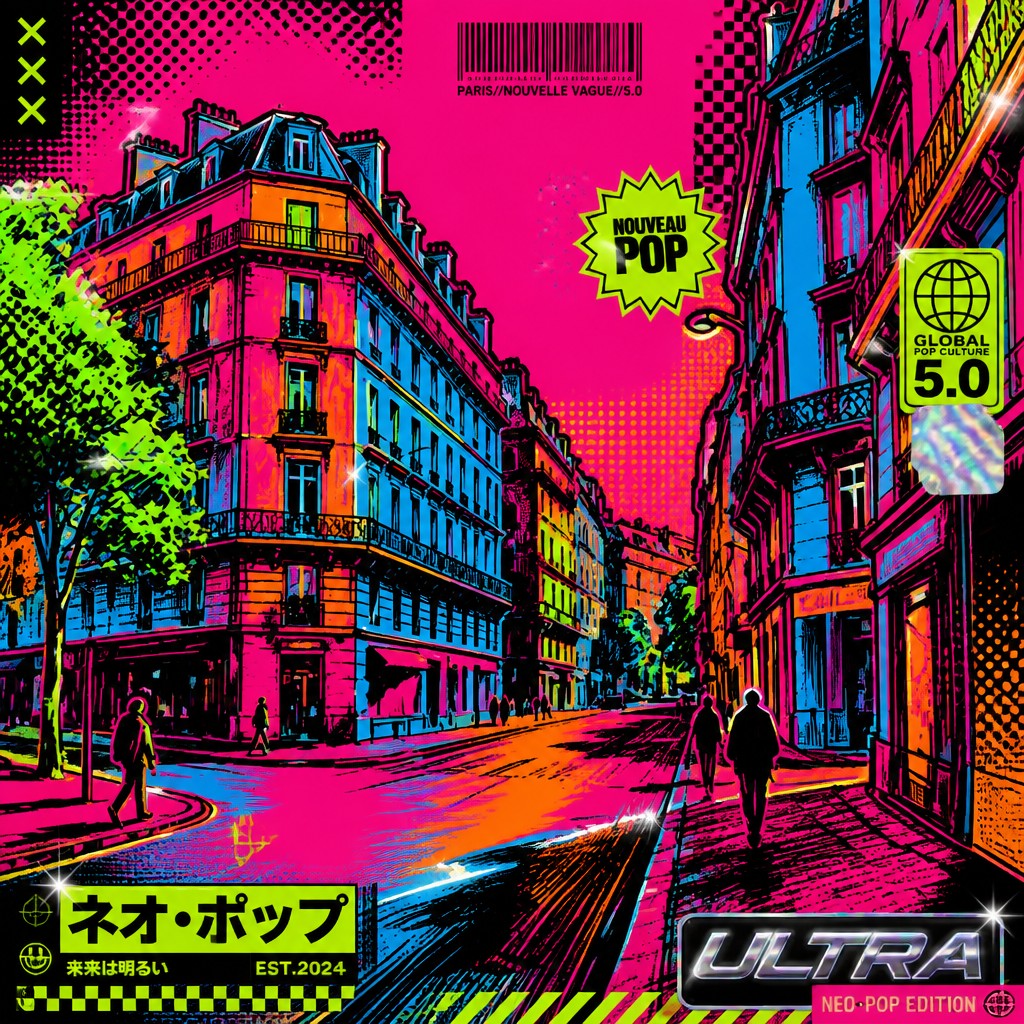 Neo-Pop Art Style Style Transfer Example