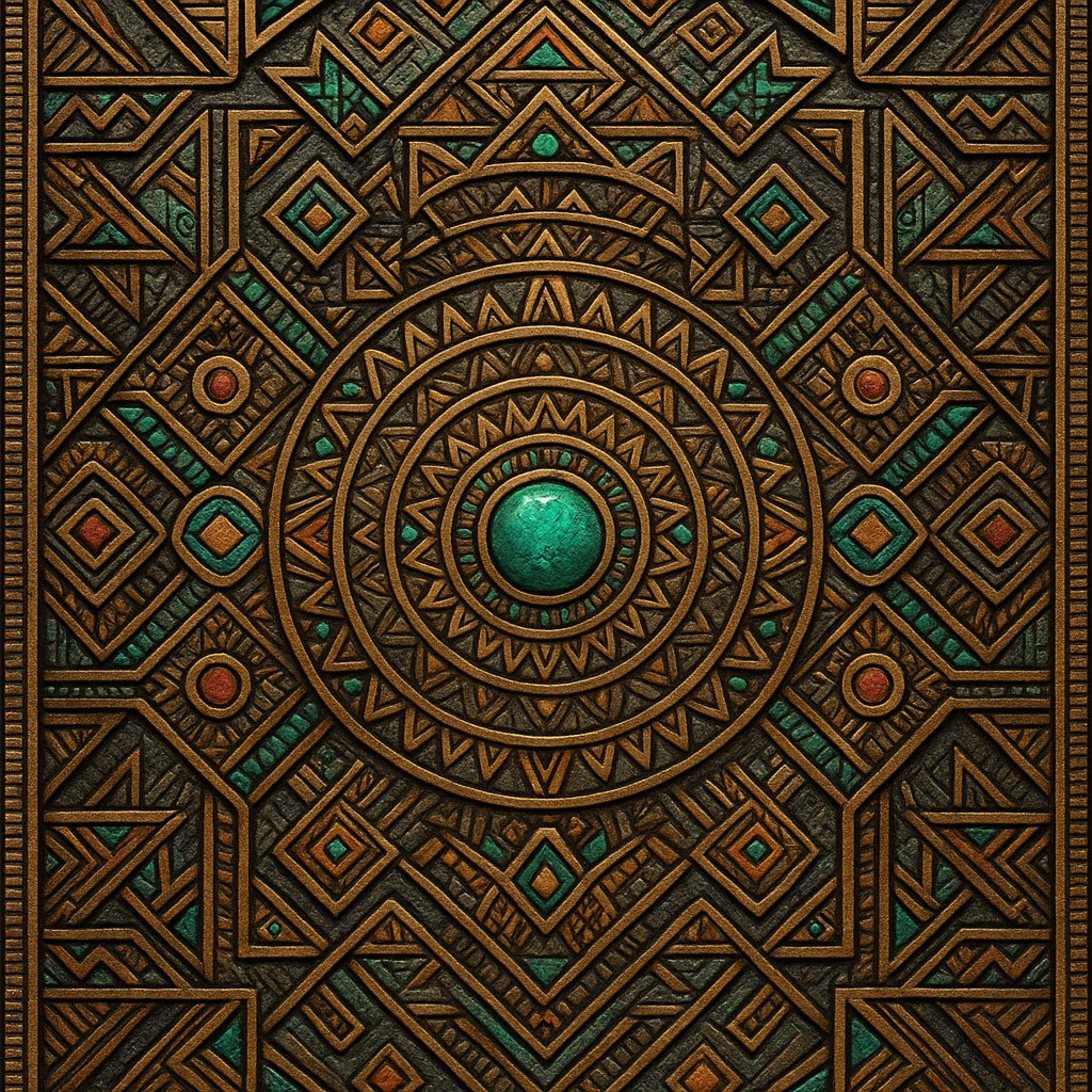 Ethnic Tribal Jewelry Design Style Transfer Example