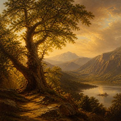a tree in nature