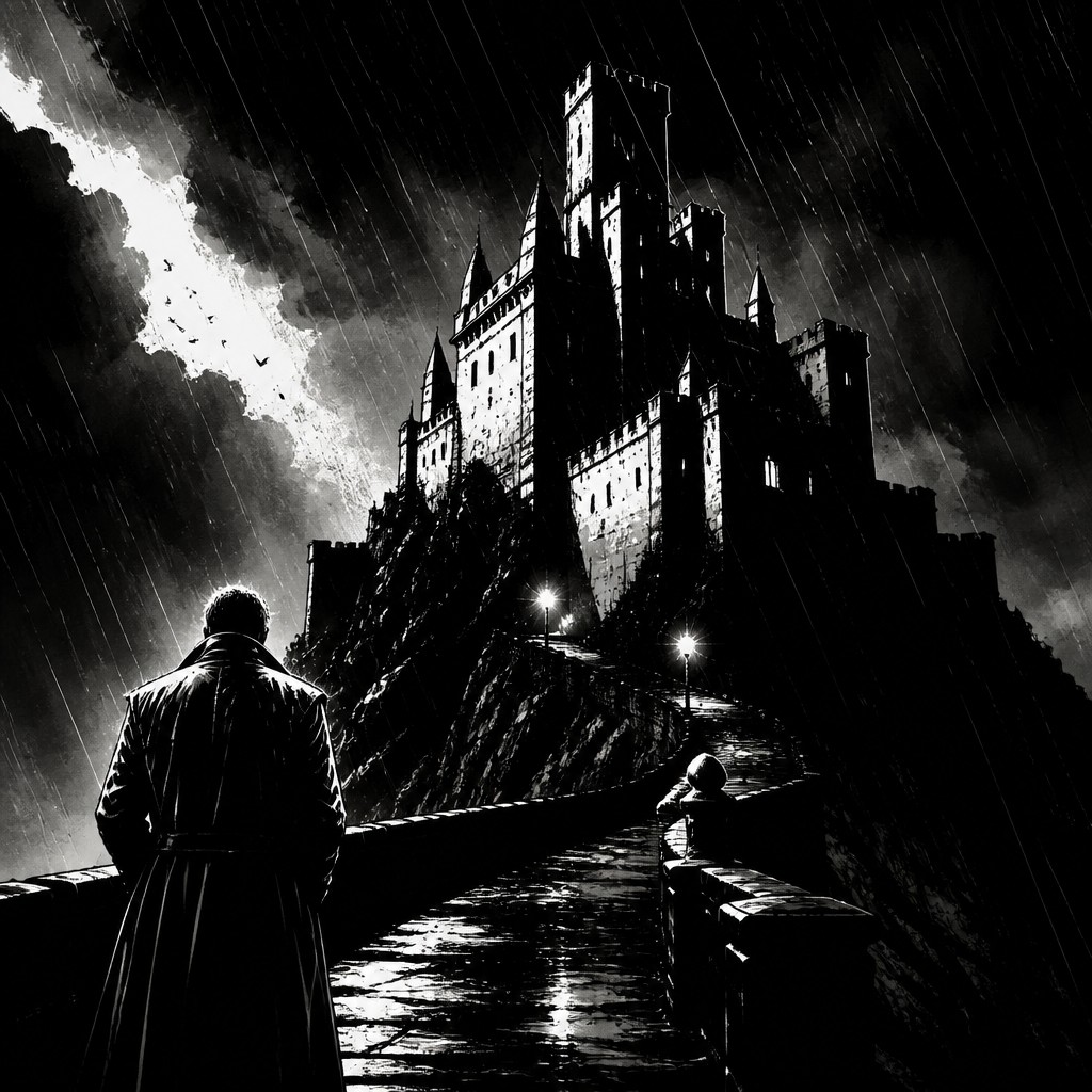 majestic castle on a hilltop