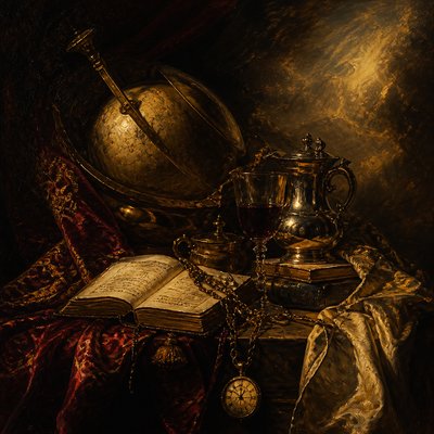still life with everyday objects
