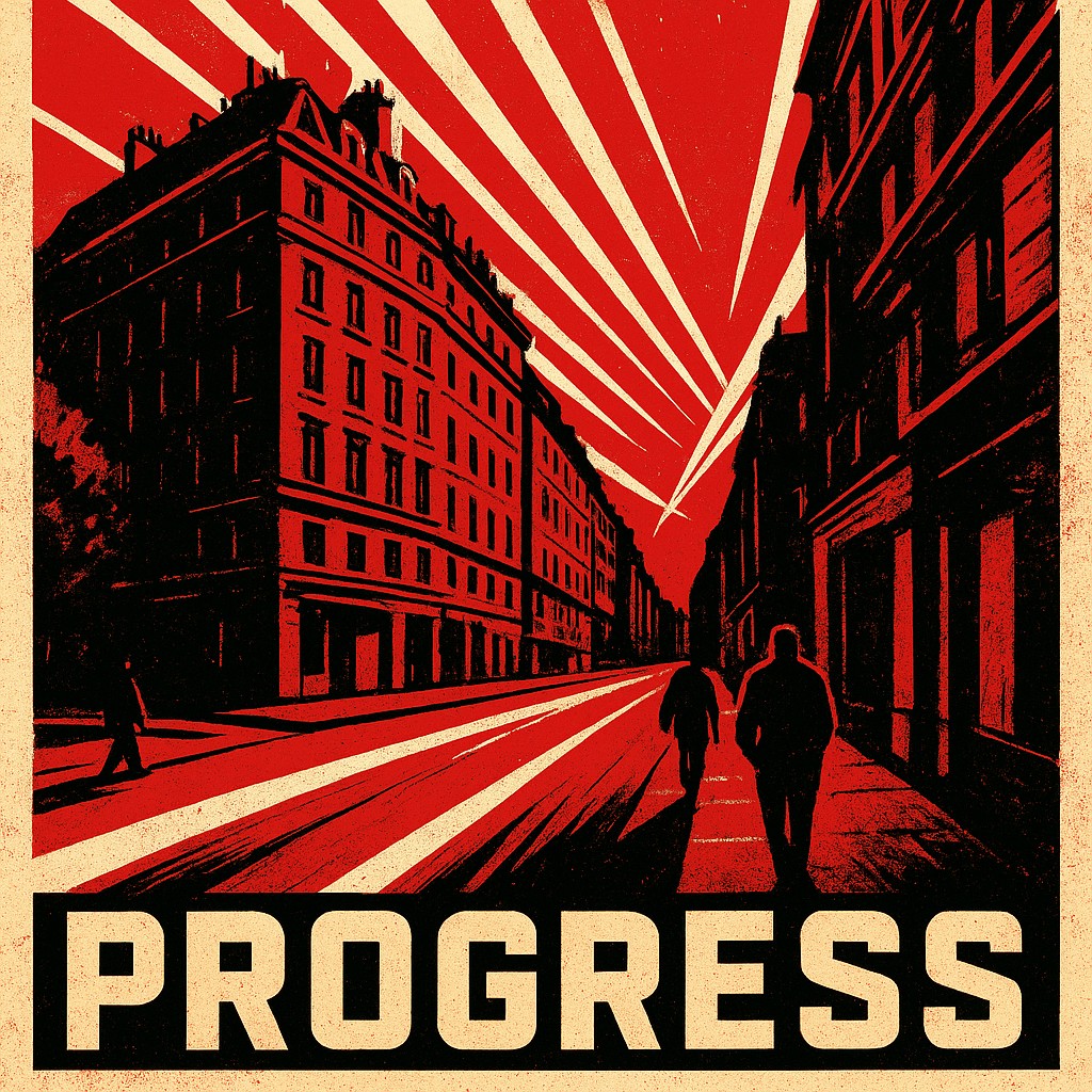 Propaganda Poster Design Style Transfer Example