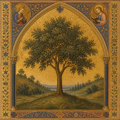 a tree in nature