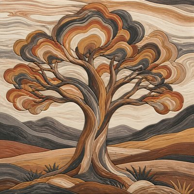 a tree in nature