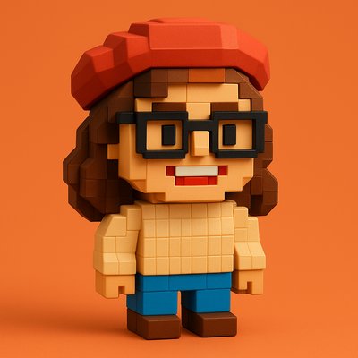 Retro Game Toy Art Style Transfer Example