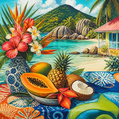 Seychellois Art Style 3