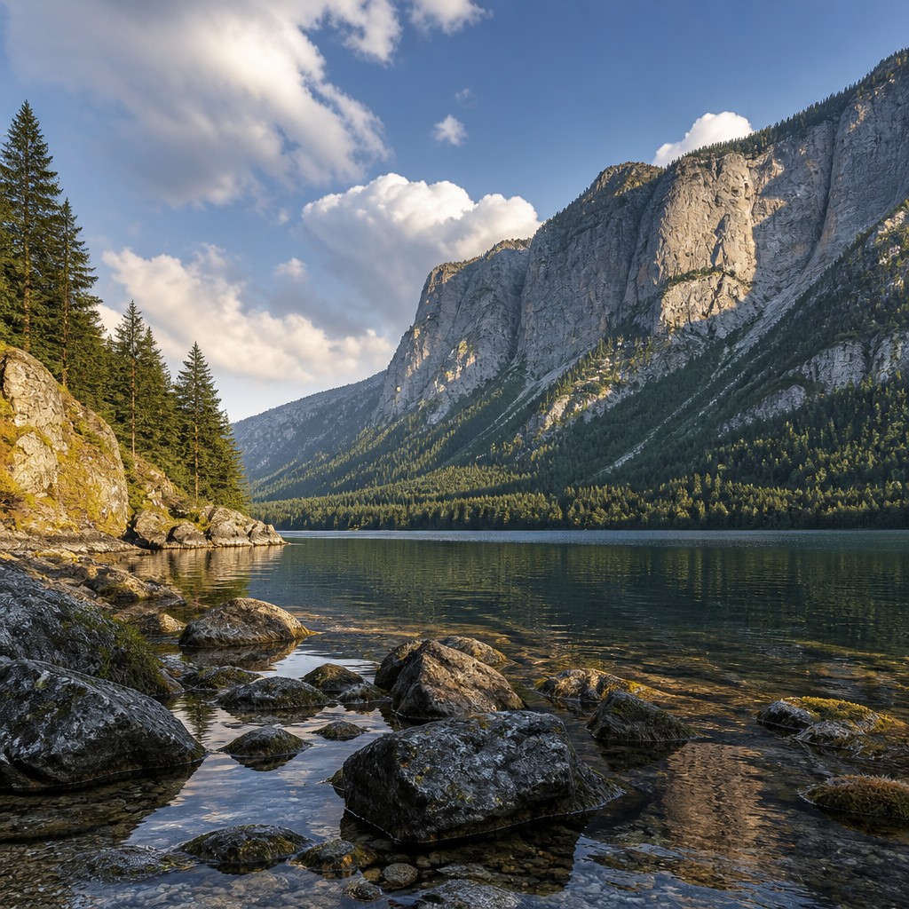 wide landscape with natural scenery