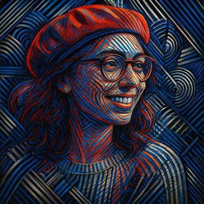 Kinetic Art Style Style Transfer Example