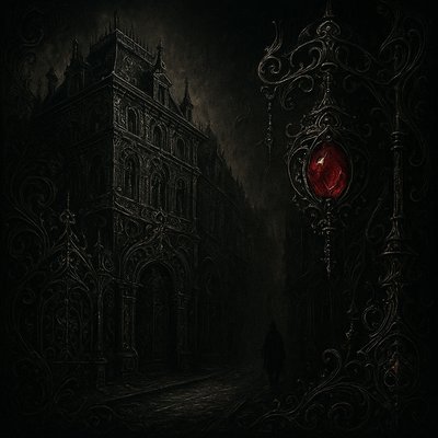 Gothic Jewelry Design Style Transfer Example