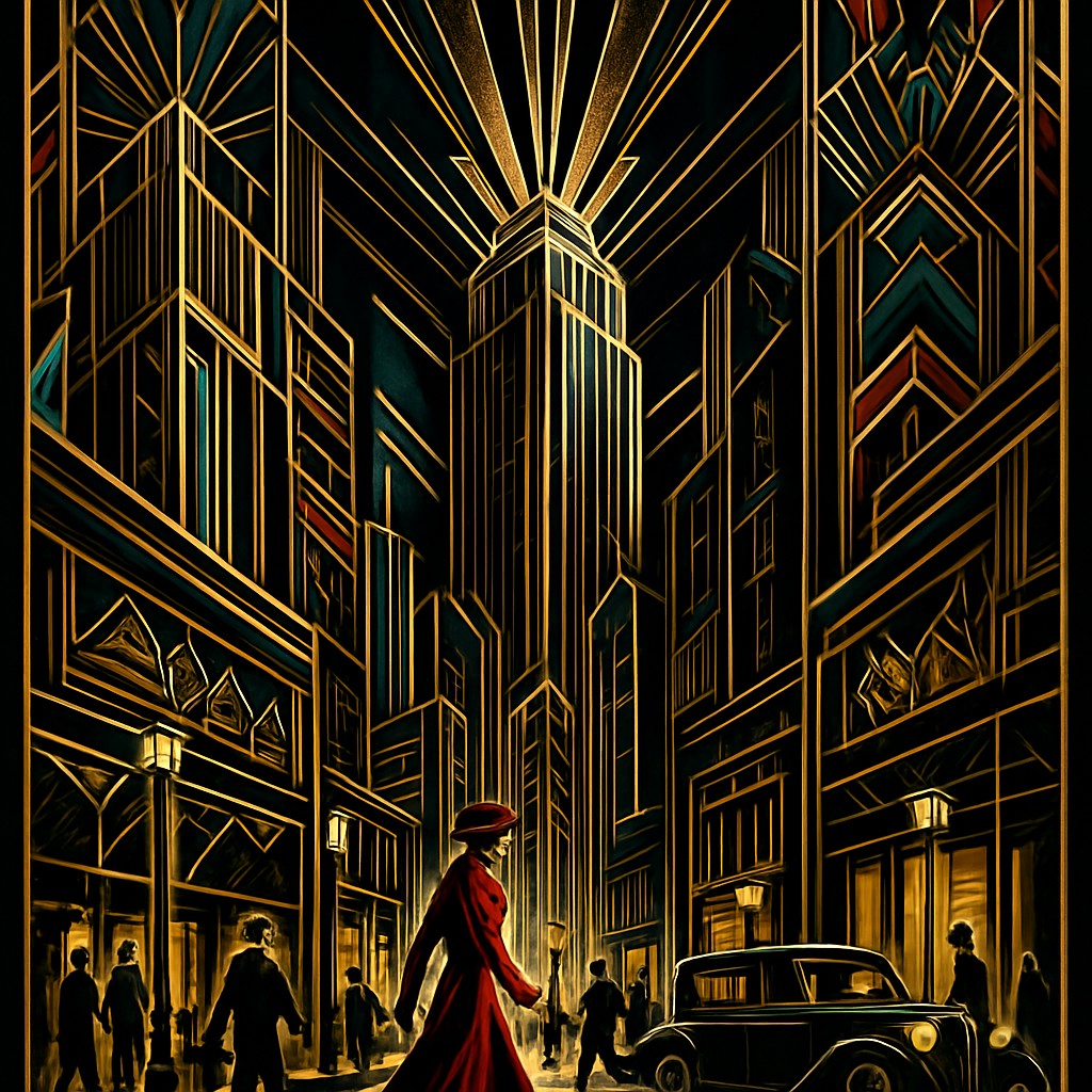 urban street with city activity