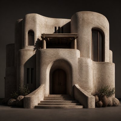 house with front view